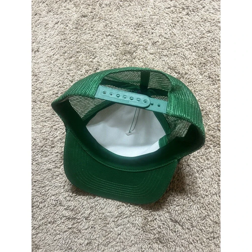 VTG Trucker Mesh Hat Michiana Two Cylinder Club Adjustable Snapback Green